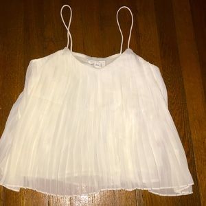Abercrombie & fitch pleated cami/top